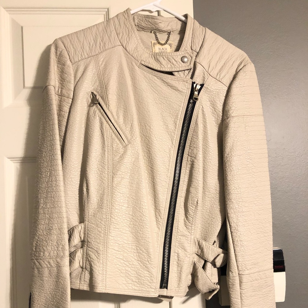 Faux leather Moto jacket